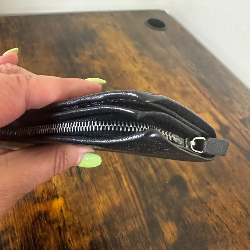BVLGARI‎ B Zero Bifold Wallet Black Leather